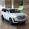 1:32 Maßstab ESCALADE Automodell Spielzeug 6 Türen zum Öffnen Metall Diecast Musik Licht Rückziehfahrzeug Modelle Hobby Ornament Geschenke