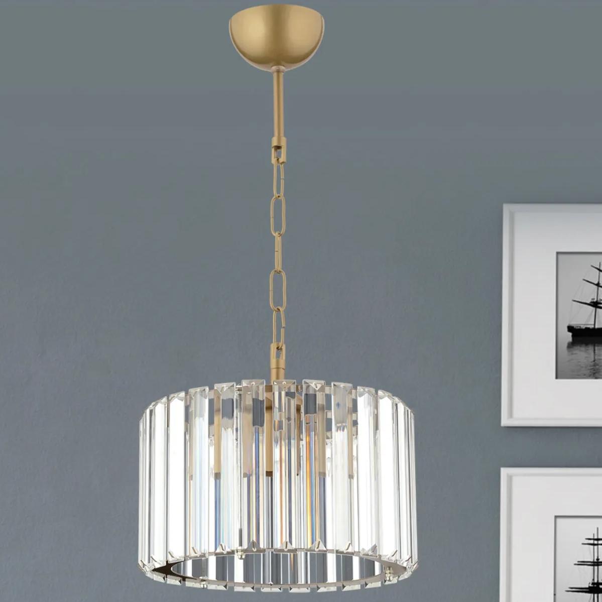 

Современная люстра Pietra Single Stone Pendant