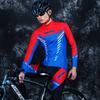 Mens Long Sleeve Cycling Jersey Shorts Set Quick Dry Breathable Mountain Road Bike Apparel