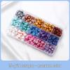 Sunflower Sealing Wax Granules In Transparent Box - Grid-Style Set with 10/15/24 Colors for Stamps