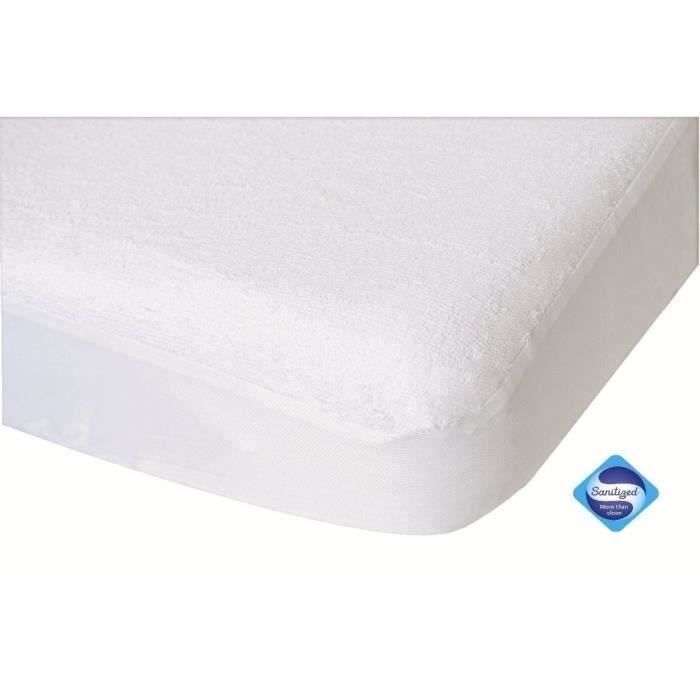 Alèse Protège Matelas - DOMIVA - Toucan - Blanc - 60 X 120 Cm