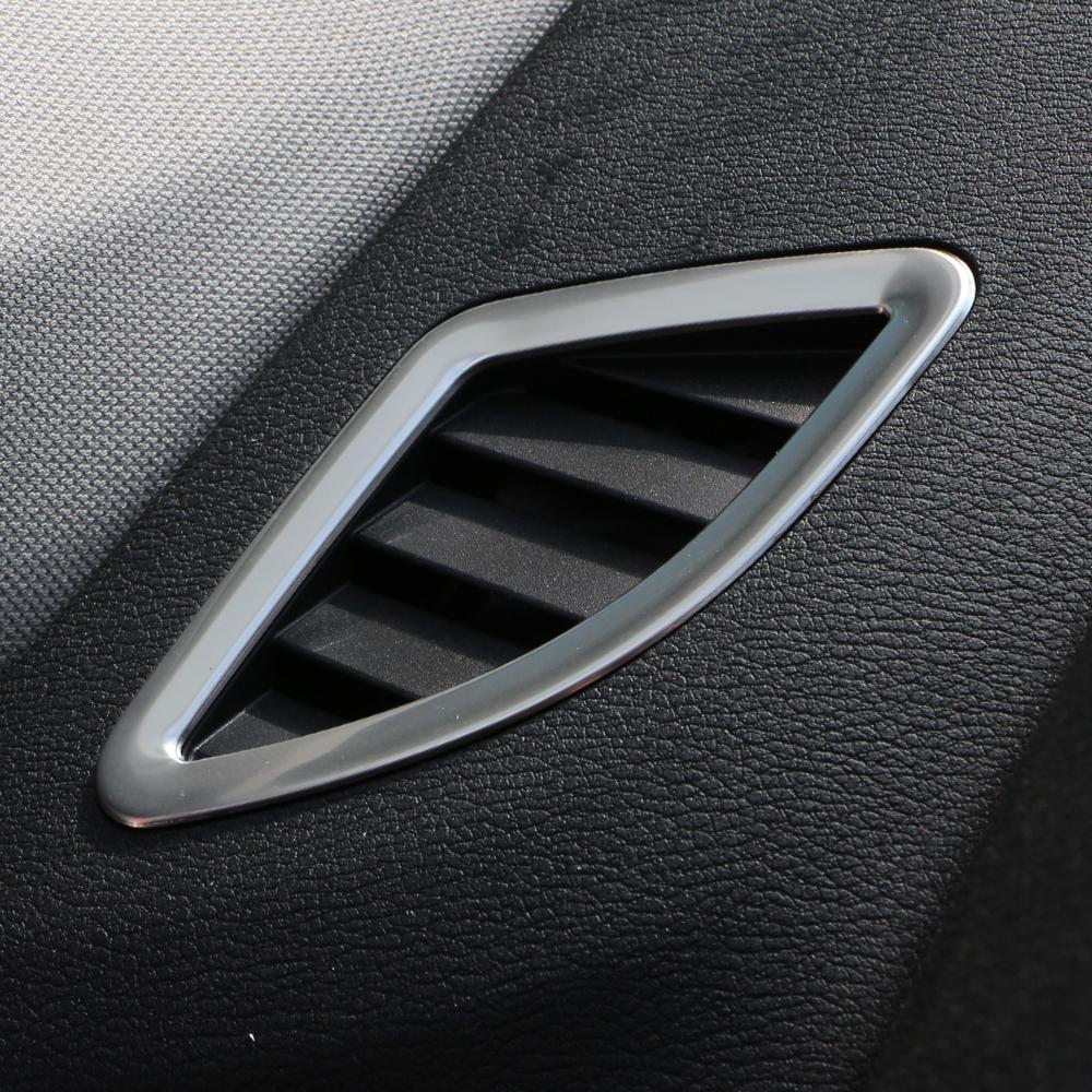 2 bucăți/set autocolant de protecție pentru aer condiționat din față autocolante pentru acoperirea aerului condiționat pentru BMW X1 F48 2016-2022 LHD