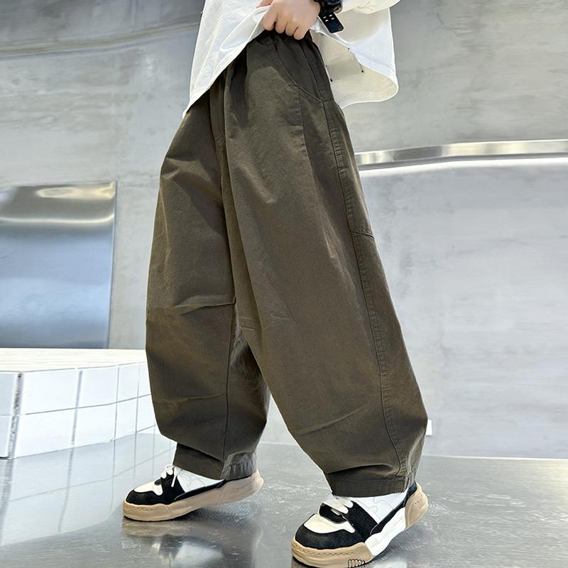 2025 Jungen Casual Weitbeinige Cargohose für Frühling und Herbst