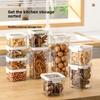 White Cover Multi-grain and Mixed-nut Dry Fruit Snack Sealed Container Plastic Storage Container Insect-proof Storage Box