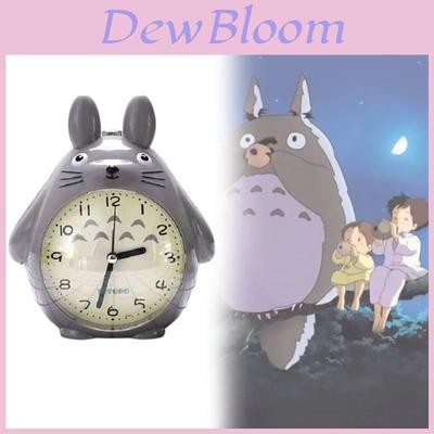 Mein Nachbar Totoro Kinder-Cartoon-Wecker mit leisem Nachtlicht für die Schlafzimmerdekoration