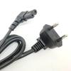 L-Shaped C7 90-Degree Power Cord: Compatible with National, European, American, Australian, Japanese, British, and Korean Standards. 8-Character Tail.