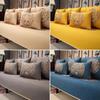 Chinese Mahogany Sofa Seat Cushion Cover Non-Slip Cover Towel High-Grade Solid Wood Sofa Cushion Embroidered Arhat Bed Cover