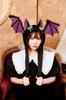 Clearstone Fledermaus-Flip für Halloween Cosplay Hut, Unisex, Schwarz,