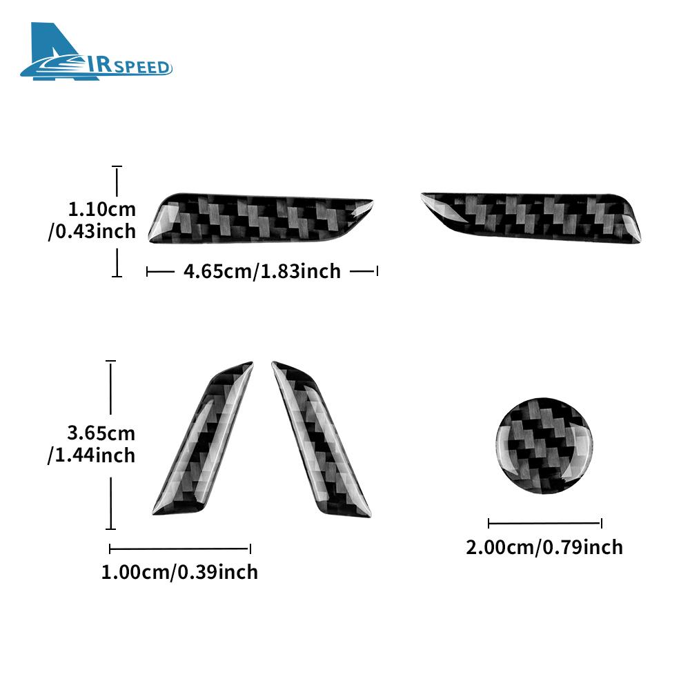 Real Soft Carbon Fiber Seat Adjustment Panel Trim Sticker For Tesla Model 3 Highland 2025 2025 Car Accessories