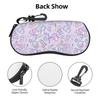 Little Twin Stars Cartoon Sunglasses Soft Case Neoprene Zipper Kiki Lala Shell Eyeglass Case Protective Box For Glasses