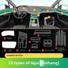 Tpu Transparent Film for  Volkswagen Touareg Car Interior Sticker Console Dashboard Screen Protective Film Car Accessories