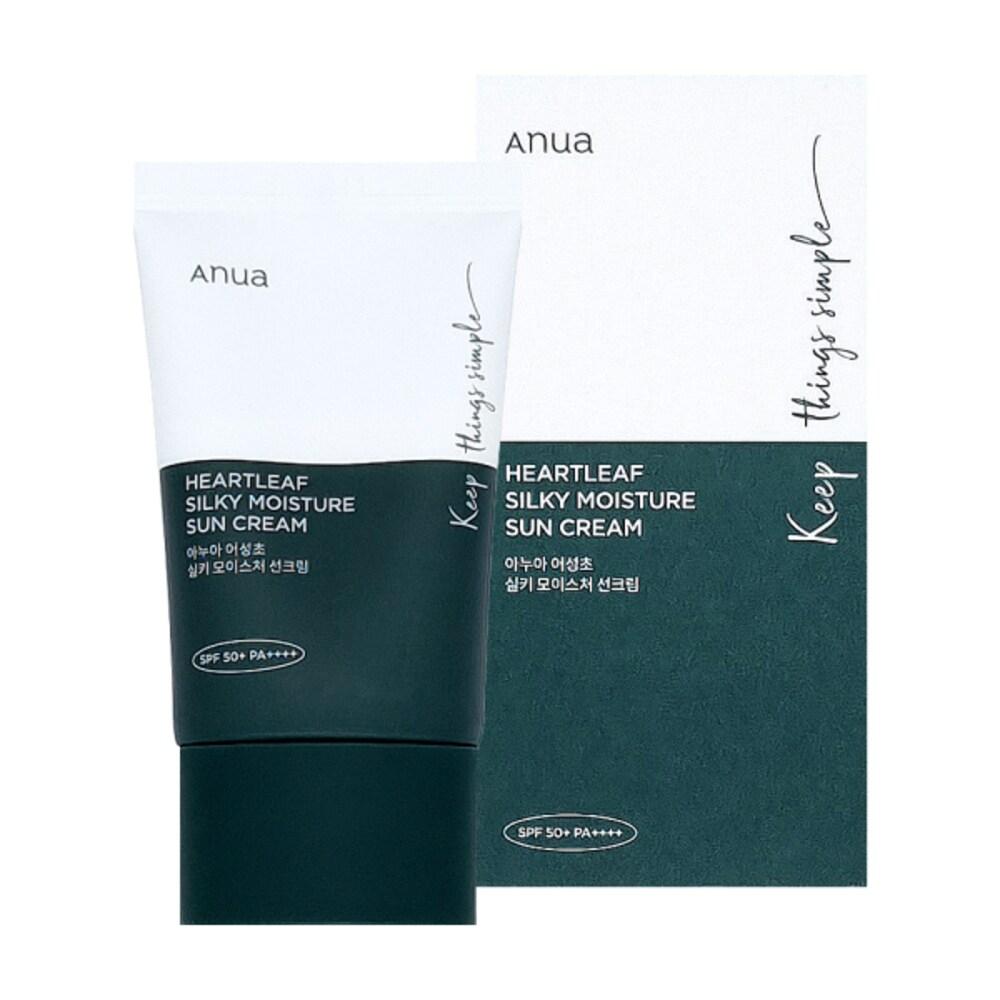 Anua Houttuynia Cordata Silky Moisture Sun Cream 50ml Non-sticky mild sun cream