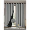 2pcs Blackout Curtains with Coated Insulated Lining, Suitable for Living Room, Bedroom, Kitchen, Home Decor, Room Decoration