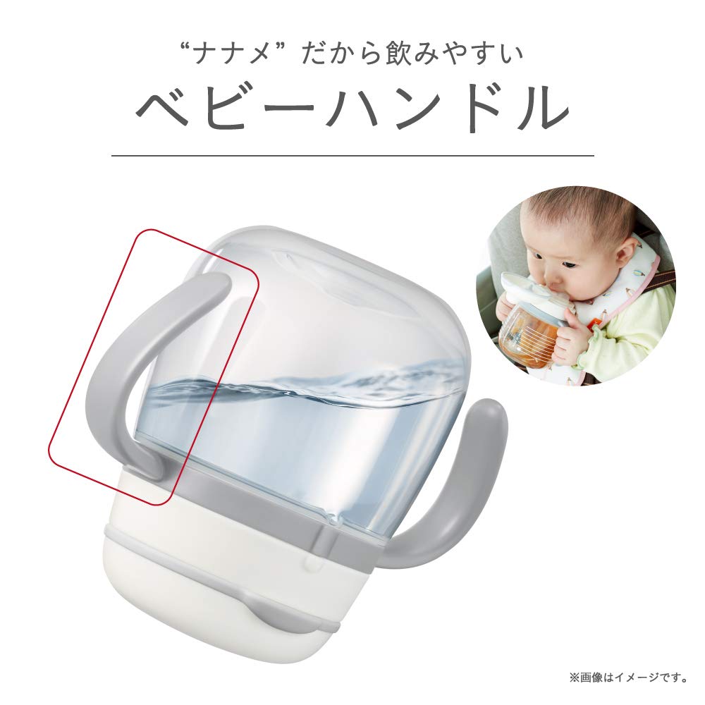 Combi Rakumug First Straw Marine Blue 240ml (x 1)