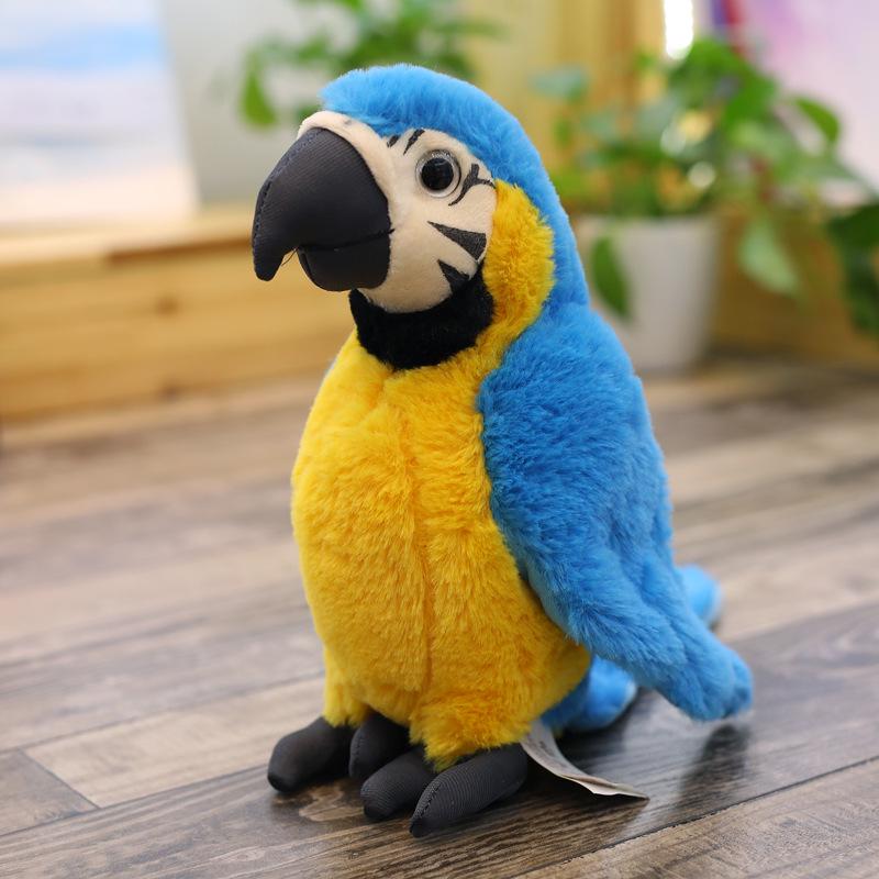 Macaw Plush Toy: Children's Birthday Gift for Girls
