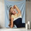 Sabrina Carpenter Wall Tapestry Aesthetic Wall Hanging Printed Fabric Blanket Decorative Tapestries For Bedroom Living Room Home Decor