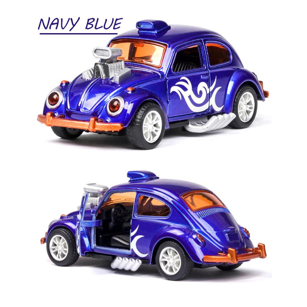 1/36 Scale Diecasts Toy Vehicles Beetle Modified Classic Car Model Car Alloy Pull Back Collection Toy Cars Model Gifts