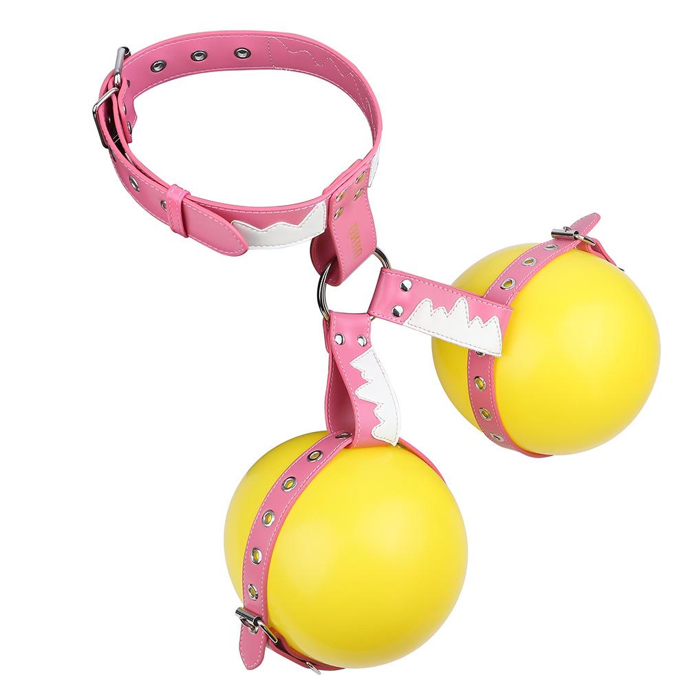 QKKQ Women's Wearable Erotic Breast Restraint & Stimulation Toy for Couples