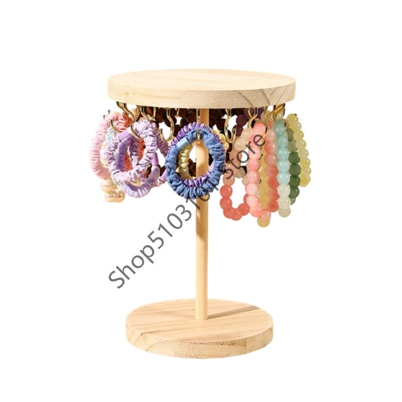 Jewelry Display Holder Necklace Earrings Bracelets Display Stand Desktop Jewelry Storage Rack With Hooks