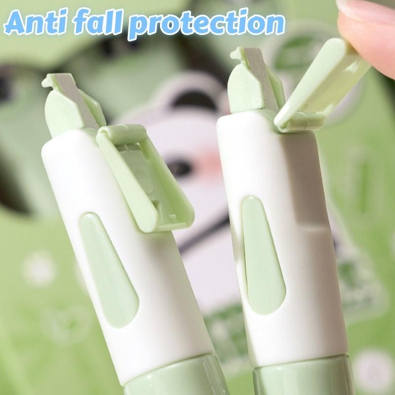 3 Stück/Lots Niedliche Tierform Korrekturband Studentenspezifisch Große Kapazität Leise Spurlos Tragbares Korrekturband Kreatives Korrekturwerkzeug