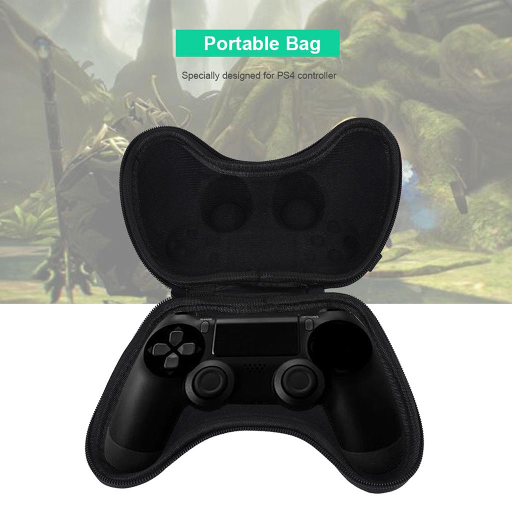 Shockproof Travel Bag Portable Storage Case for Playstation 4 PS4 Controller Gamepad Black