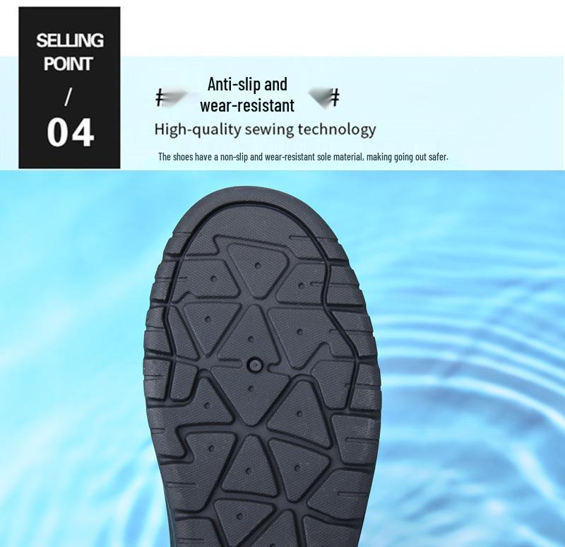2025 Summer Men's Breathable Casual Beach Sandals - Hollow-out Outdoor Shoes
