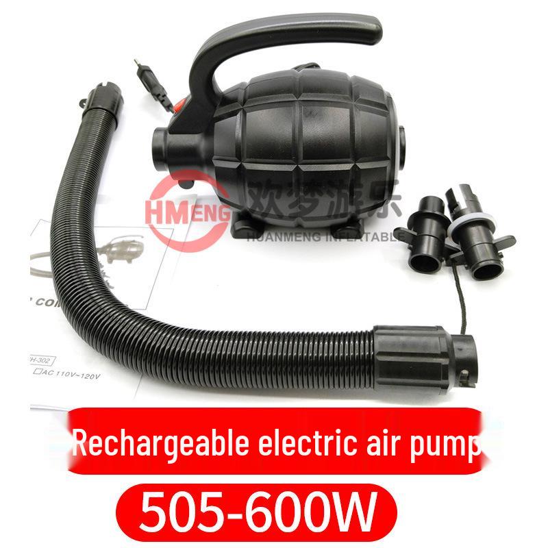 Electric Air Pump & Repair Kit for Inflatable Pools and Props