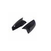 Glossy Black Ox Horn Rearview Mirror Lid Cover Trim For -2025 Toyota RAV4