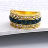 European and American Zinc Fashionable Commuter High-end Rings Suitable for Women's Daily Wear