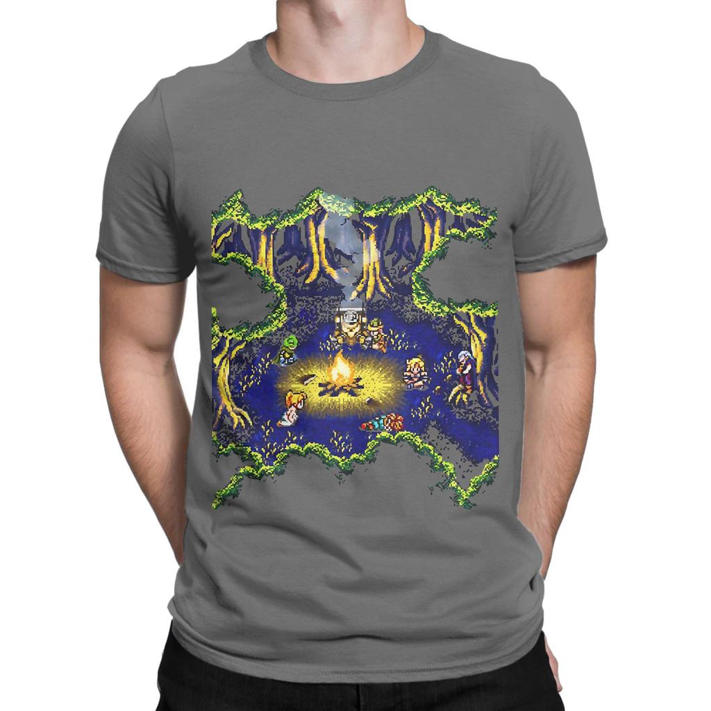 Fionas Forest Chrono Trigger Funny Graphic 100 Cotton TShirt Chrono Trigger Tops Tees For Unisex