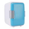 4L Personal Fridge Cooler Blue DC 12V Car Compact Small Refrigerator for Cosmetics Drinks Fruit