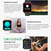 Smart Watch  New 2.01 Inch Full Touch Screen Heart Rate Tracker Bluetooth Call Sport Smartwatch For Men Women