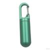 Keychain Pill Holder Metal Portable Case Container for Office Purse Outdoor