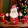 Christmas Knitted Candy Bag Plush Toy Present Pouch for Fruit Decor Xmas