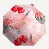 1pc Paris Love Open/Close Folding Umbrella, All- Portable Umbrella for & Men, Stylish Accessory (Holiday Gift) 8-Rib yy251213158