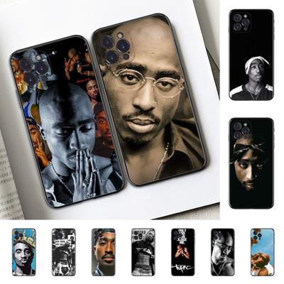2pac Singer Phone Case For iPhone 15 14 11 12 13 Mini Pro XS Max Cover 6 7 8 Plus X XR SE 2020 Funda Shell