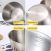 Double Layer Soup Rice Bowl Anti-Scalding Noodles Bowl Gold Silver Fruit Salad Bowl  Food Tableware