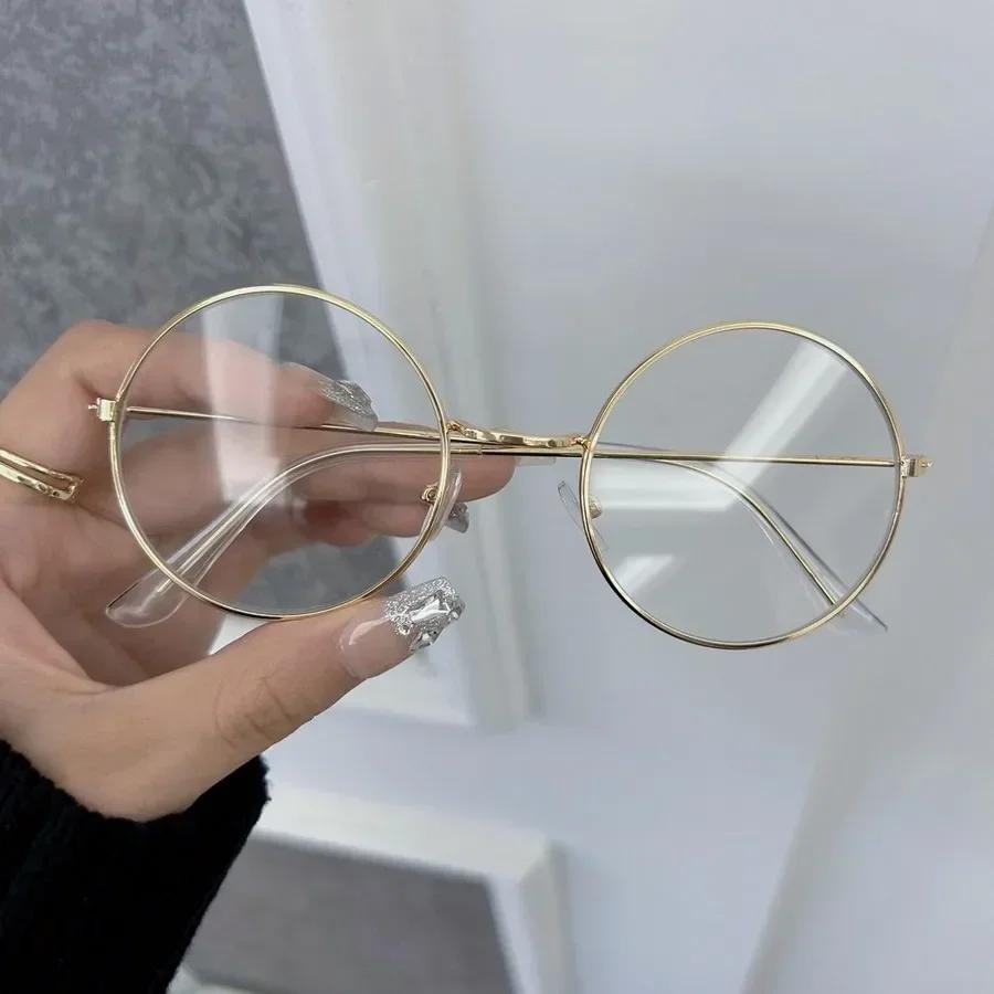 Large Square Frame Anti Blue Light Glasses Retro Classic Men Women Computer Gaming Eye Protection Spectacles