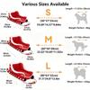 Sleigh Style Pet Sleeping Bed Fluffy Fleece Lined Dog Sofa Cushion Ultra‑Soft Non‑Slip Winter Christmas Decoration for Cats Dogs