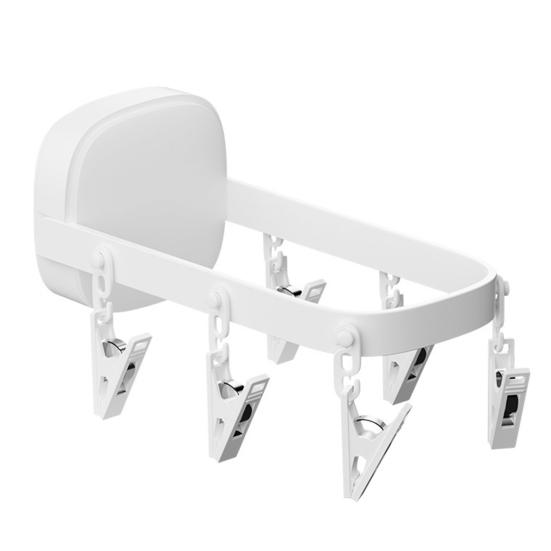 

1 комплект для хранения самоклеящаяся долговечная ветрозащитная вешалка для балкона сушилка для вешалок сушилка для вешалок розовый