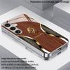 Dragon Head Pattern 2D Phone Case for Samsung S26 S25 S24 S23 S22 S21 S20 A56 A36 A16 Electroplated Glass Protective Cover