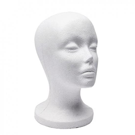 

Foam Mannequin Model Sunglasses Eyeglass Stand Hat Cap Display Holder Headset Mannequin Display Stand Rack