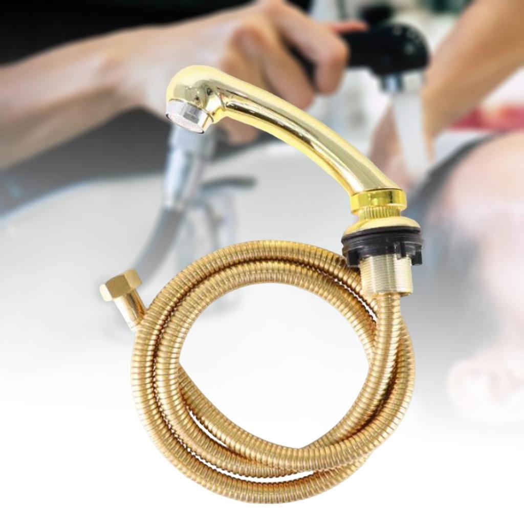 Beauty Salon Faucet Sprayer with Hose Pipe Handheld Repalcement for Babershop Salon Equipment Sprayer bathroom Equipment Kit