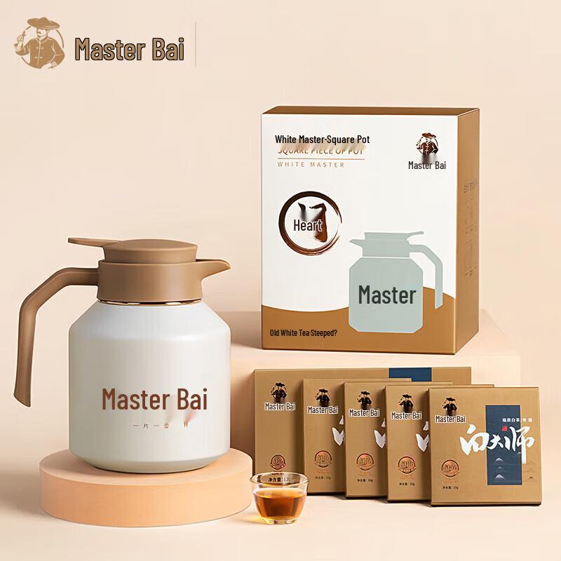 Bai Da Shi Fuding Shou Mei White Tea & Stewing Teapot Set