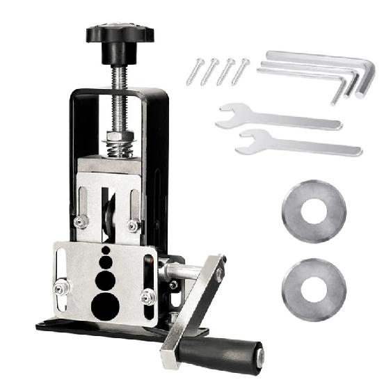 1-25mm Wire Stripper Manual Wire Stripping Tool Portable Elecrill Electric Copper W(1 spare blade) 1Inches чёрный