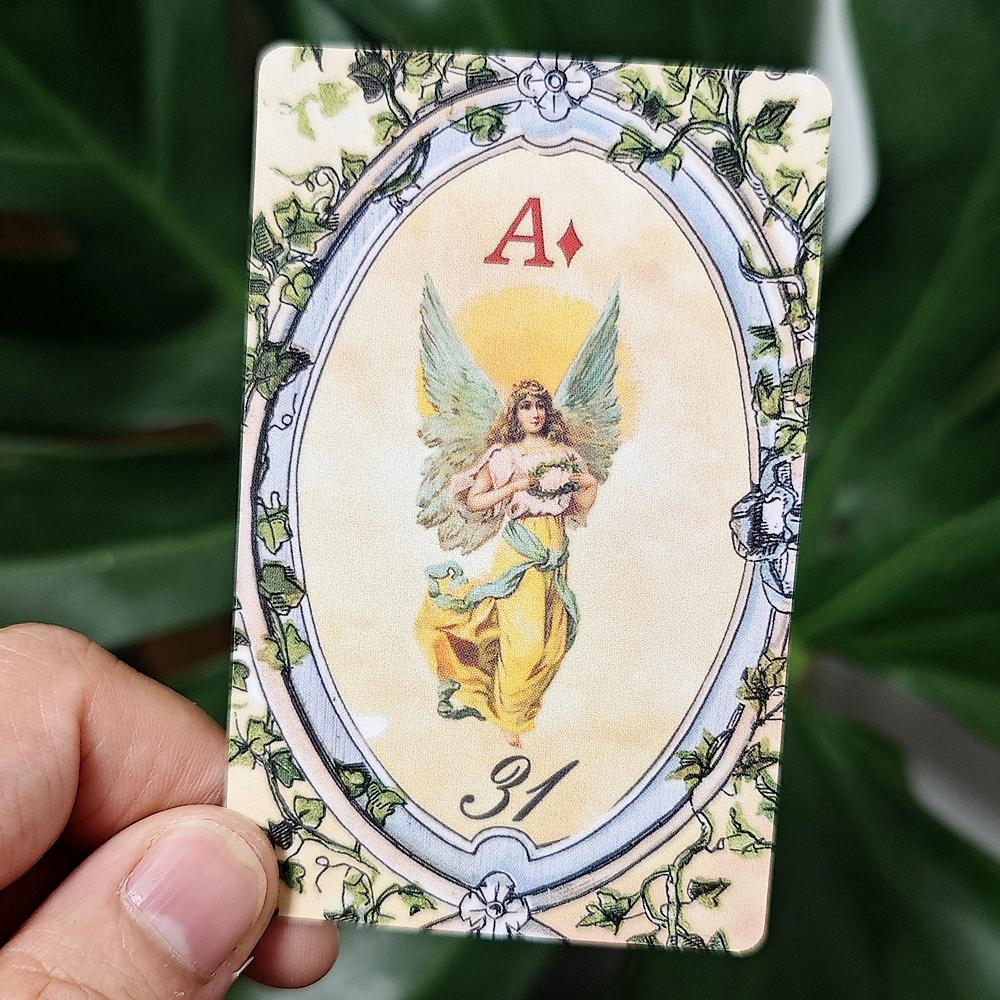9*6cm Angel Lenormand Deck 36 Pcs Lenormand Cards