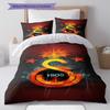 Galatasaray Passion Bedding Quilt Set Quilt Cover Pillowcase Home Decoration Birthday Gift (1 * duvet cover + 2 * pillowcase, without core)