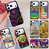 Hippy Peace Bus Cat Phone Case For Apple iPhone 17 Air 16E 15 14 Plus 13 12 11 Pro Max Mini Funda Cover