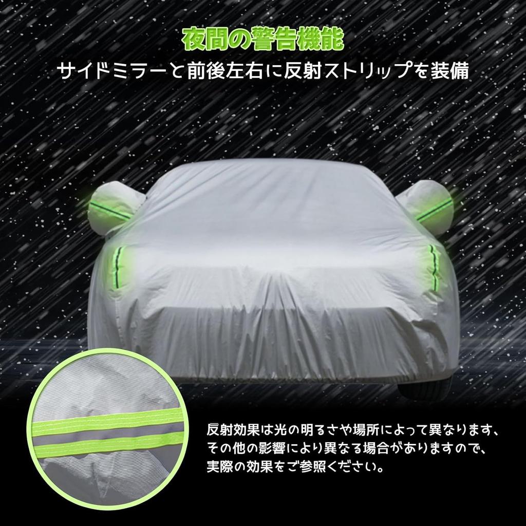 Persevere Car Cover for Toyota Corolla Cross Protects Against Yellow Sand and Suitable for All Design Side Storage Bag Included - Fleece-lined,