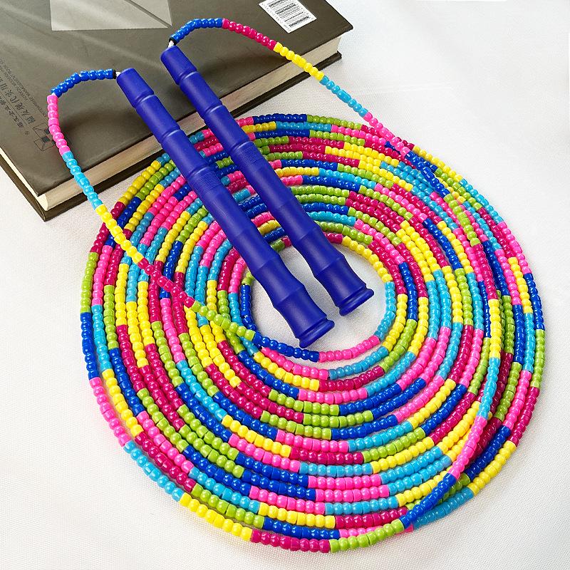 Interactive Multi-Person Bamboo Jump Rope for Kids & Teens - 3.6m/4.2m/5m/7m